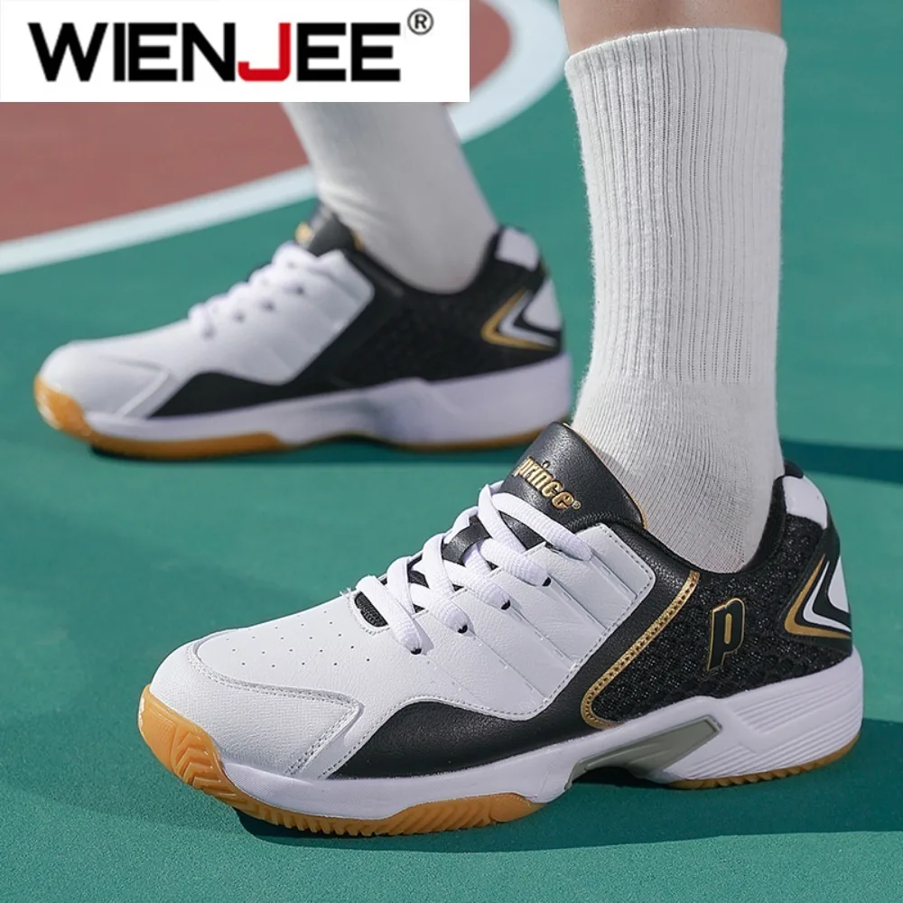 전문 남성 여성 가죽 배드민턴 신발 커플 미끄럼 방지  - Badminton Game 리뷰 및 가격