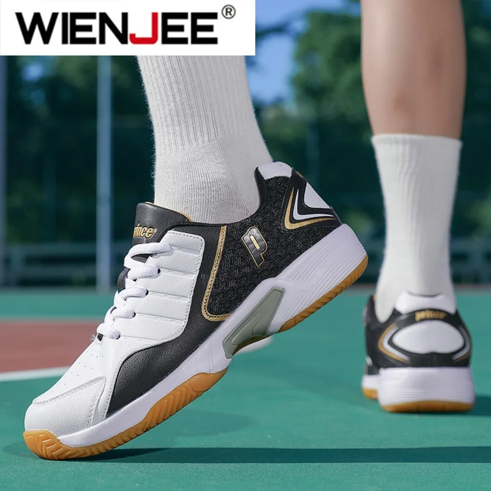 전문 남성 여성 가죽 배드민턴 신발 커플 미끄럼 방지  - Badminton Game 리뷰 및 가격
