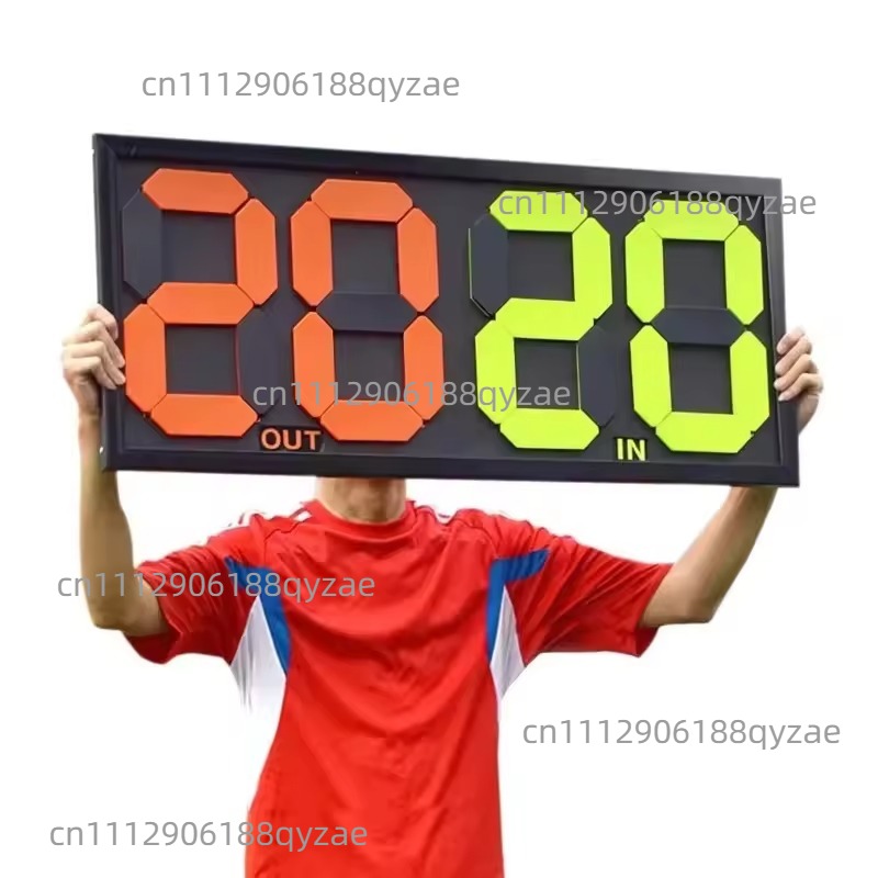 축구 교체판매기 양면 디스플레이 수동 축구 선수 교체판 - Scoreboard Digital 리뷰 및 가격