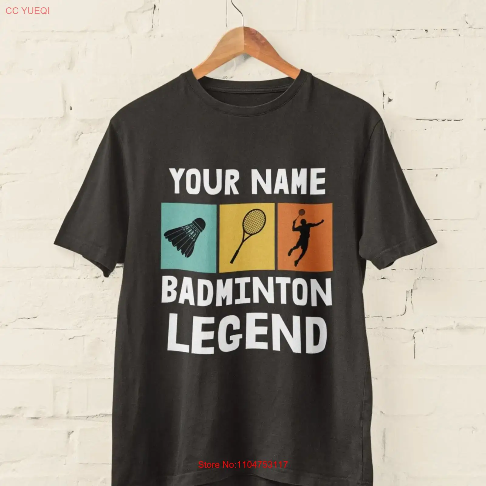 개인 맞춤형 배드민턴 레전드 티셔츠, 선수들을 위한 맞 - Badminton Legend 리뷰 및 가격