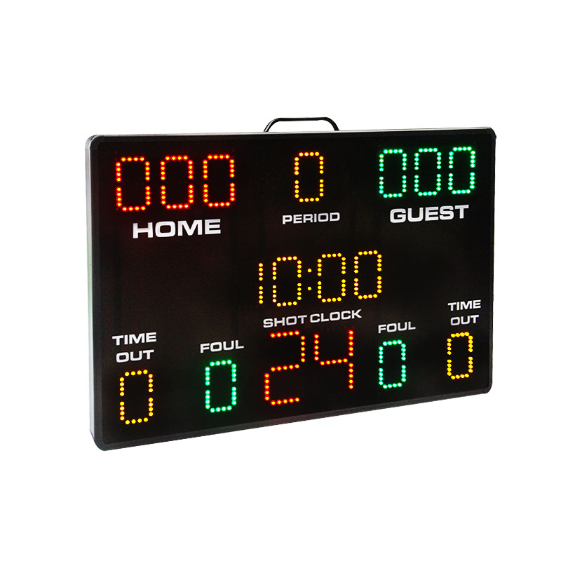 휴대용 LED 멀티 스포츠 전자 농구 점수판, 학교 클 - Scoreboard Digital 리뷰 및 가격